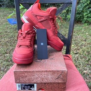 Jordans Retro 4 Nigel Sylvester Bike Air Brick by Brick